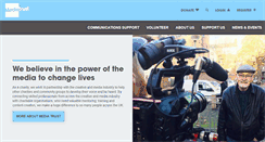 Desktop Screenshot of mediatrust.org